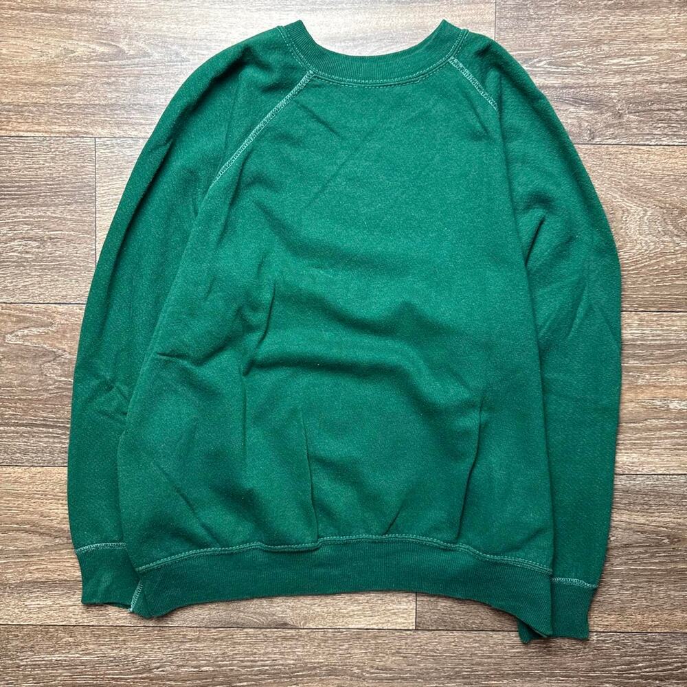 Blank Green Crewneck Sweatshirt